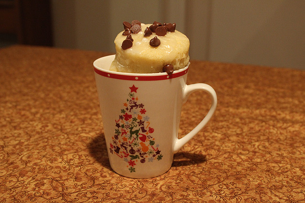 Bolo de Caneca de Panetone imagem bolo Bolo de Caneca de Panetone