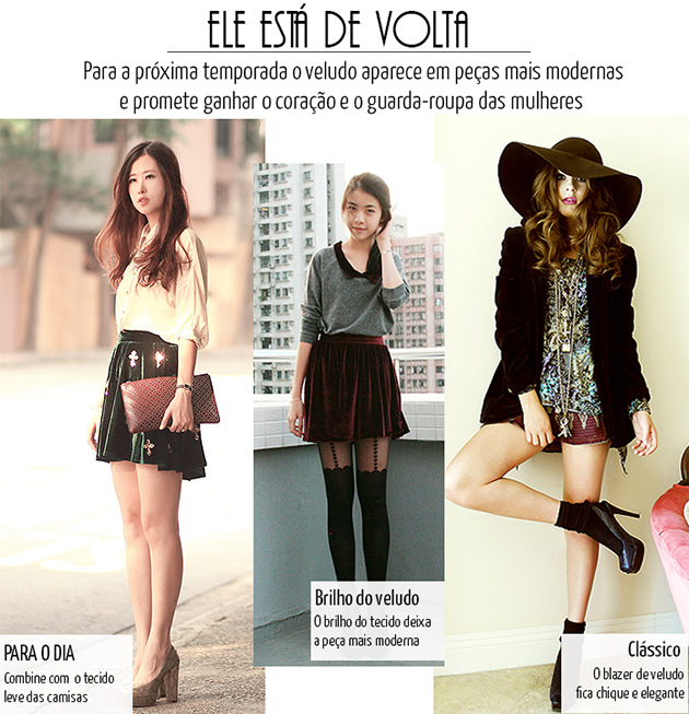 TENDÊNCIA: Veludo + Cores imagem blazer 1 TENDÊNCIA: Veludo + Cores