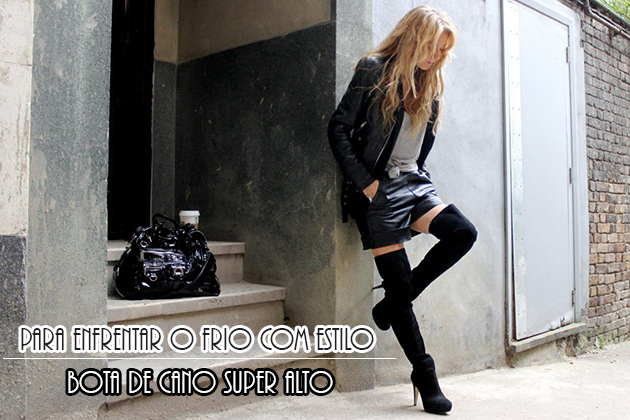 bota cano super alto