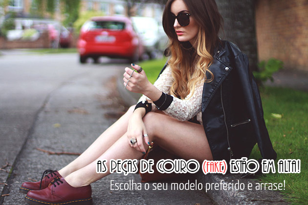 Como usar peças de couro