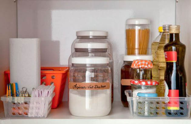 Como organizar a dispensa – temperinhos e mantimentos