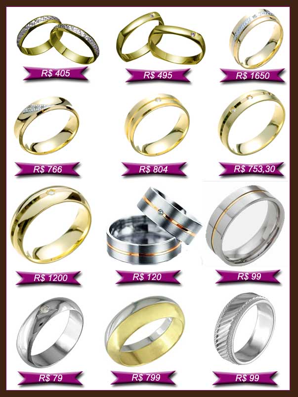 Alianças de noivado, casamento e compromisso imagem alianca Alianças de noivado, casamento e compromisso