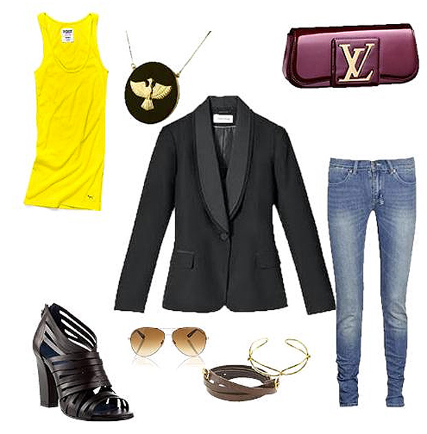 Sugestão de look com Blazer Preto imagem blazer1 Sugestão de look com Blazer Preto