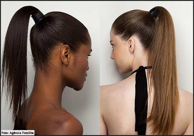 Penteados do SPFW imagem cabelos1 Penteados do SPFW