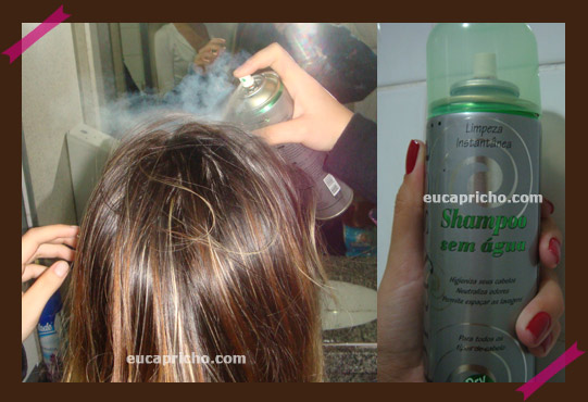 cabeloseco Shampoo sem água   Testado