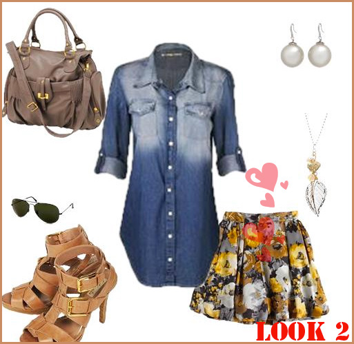 Sugestão de look com...camisa jeans imagem camisaj 2 Sugestão de look com...camisa jeans