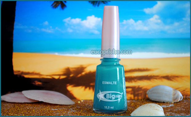 celeste1 Esmalte da Semana   Turquesa   Big 