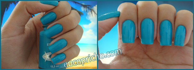 celeste2 Esmalte da Semana   Turquesa   Big 