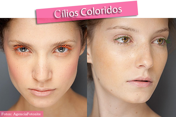 cilioscor Para fazer em casa: Máscara p/ cílios colorida