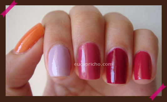 colorido1 Esmaltes da Semana   Vários