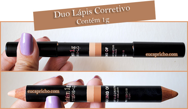 Testei Duo Lápis Corretivo Contém 1g imagem corretivo 1 Testei Duo Lápis Corretivo Contém 1g