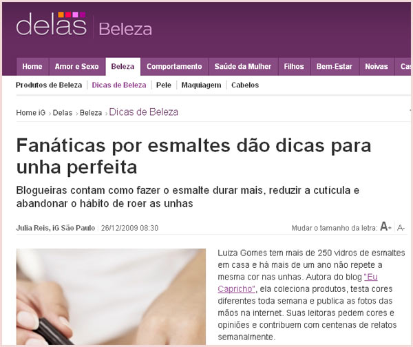 delas Dica de Leitura