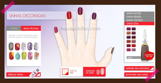 divas Unhas, unhas, unhas