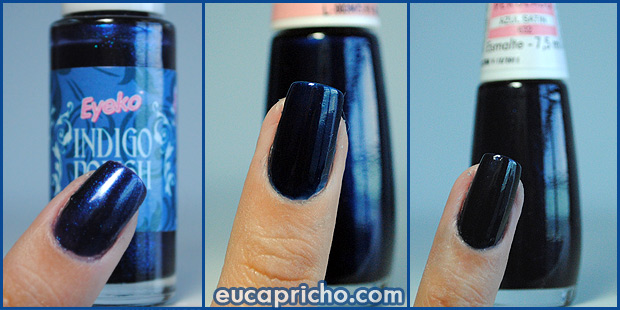 É igual ou não é? Indigo Polish Paparazzi e Azul Satin imagem eazul2 É igual ou não é? Indigo Polish Paparazzi e Azul Satin