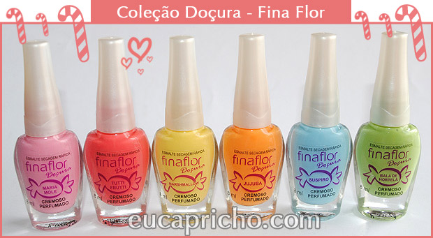 Swatches Coleção Doçura Fina Flor imagem fflor1 Swatches Coleção Doçura Fina Flor