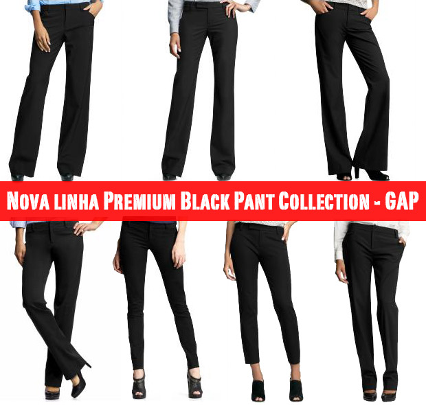 gap2 Premium Black Pant Collection   GAP