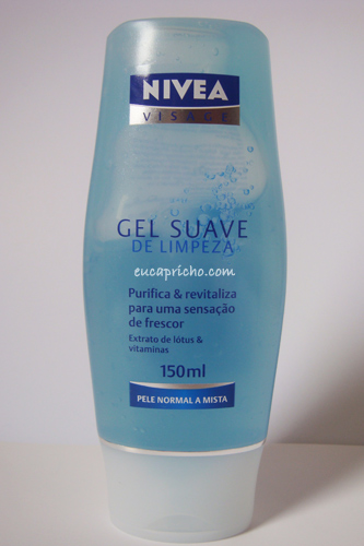 gel1 NIVEA Visage Gel Suave de Limpeza