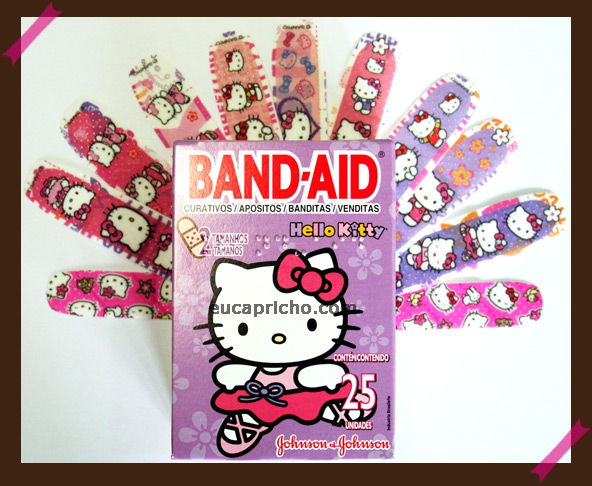 Linha de Band Aid da Hello Kitty com nova cara imagem hello Linha de Band Aid da Hello Kitty com nova cara