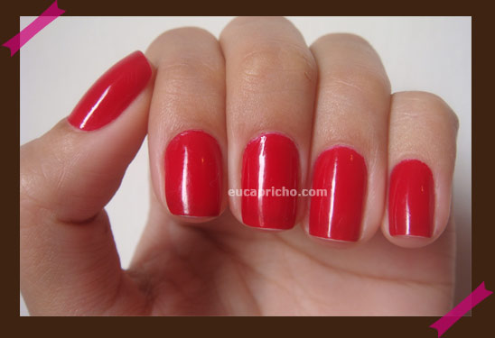 ivete1 Esmalte da Semana (passada)   Vermelho Ivete   Colorama