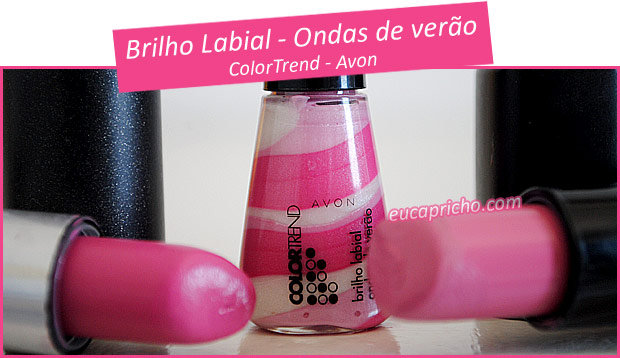 labial1 Testei   Brilho Labial Ondas de Verão   Avon