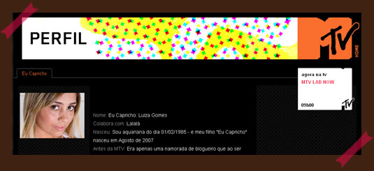 lalala2 Eu Capricho também na MTV
