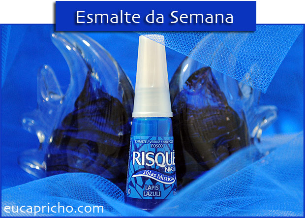 Esmalte da Semana Lápis Lazuli Risqué imagem lazuli1 Esmalte da Semana Lápis Lazuli Risqué