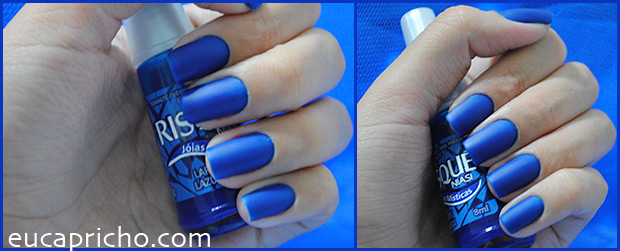 Esmalte da Semana Lápis Lazuli Risqué imagem lazuli3 Esmalte da Semana Lápis Lazuli Risqué