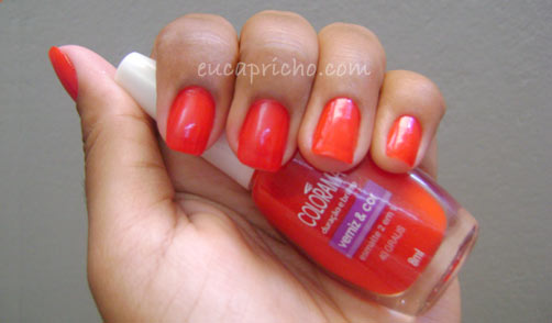 Esmalte da Semana Castanha Colorama imagem lorena Esmalte da Semana Castanha Colorama
