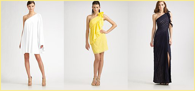 ombro1 Vestidos de um ombro só