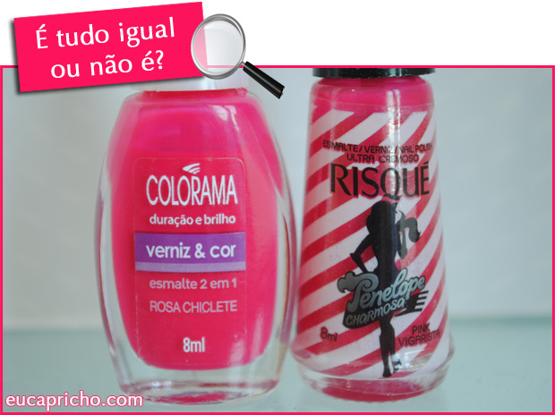 pinkv1 É tudo igual ou não é? Rosa Chiclete e Pink Vigarista