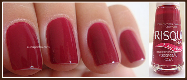 prosa2 Esmalte da Semana   Possessão Rosa   Risqué