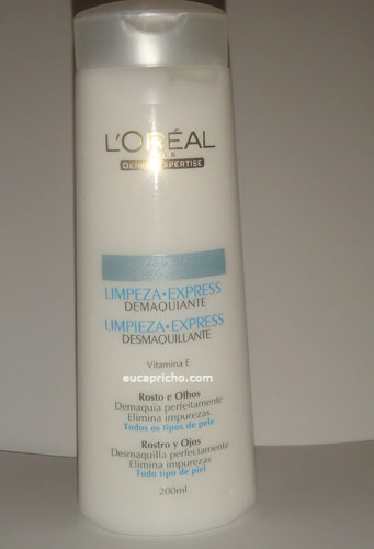 Demaquilante Limpeza Express LORÉAL imagem removedor Demaquilante Limpeza Express LORÉAL