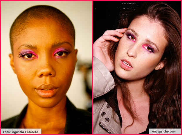 Maquiagem Pink e Lilás Erika Ikezili SPFW imagem rosaspfw2 Maquiagem Pink e Lilás Erika Ikezili SPFW