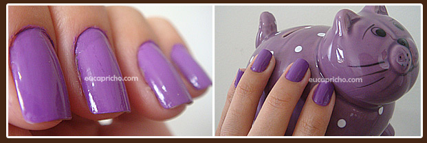 roxinho1 Esmalte da Semana   Roxinho Eu Capricho