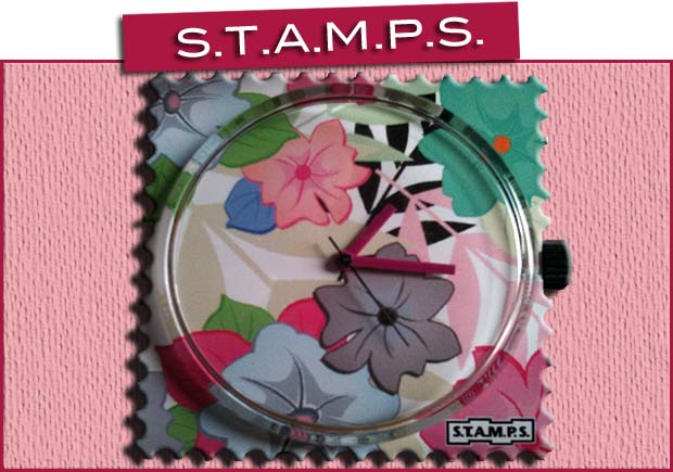stamps S.T.A.M.P.S. o relógio que muda de roupa 