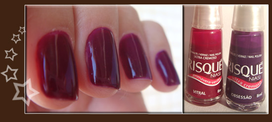 vitral1 Esmalte da Semana   Obsessão + Vitral   Risqué