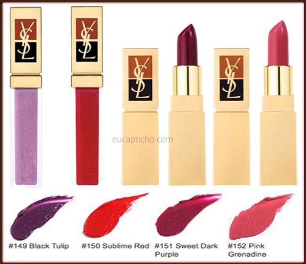 Yves Saint Laurent Holiday Look Collection 2009 imagem ysl1 Yves Saint Laurent Holiday Look Collection 2009