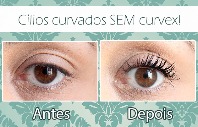 Cílios Curvados SEM curvex!