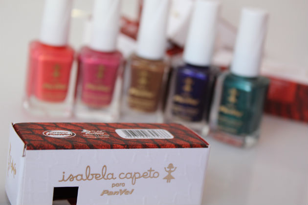 Esmaltes Isabela Capeto para Panvel