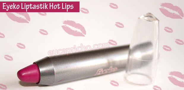 eyekolip1 Testei   Eyeko Liptastik Hot Lips