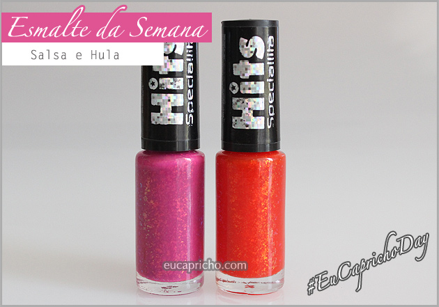 hits1(2) #EuCaprichoDay   Nossos esmaltes