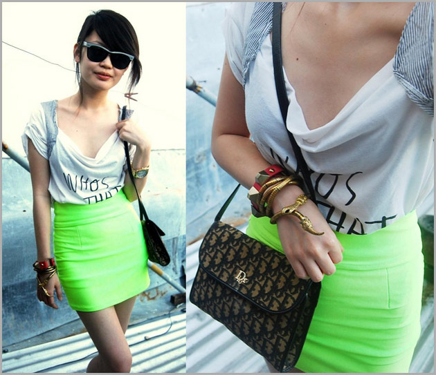 Moda e seus contrastes imagem neon4 Moda e seus contrastes