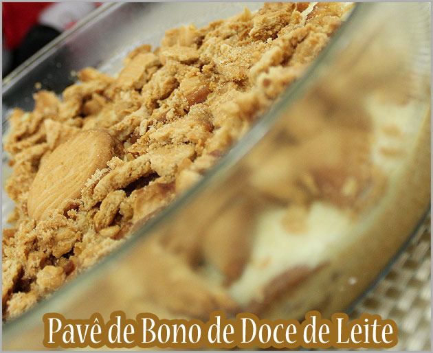 pave Pavê de Bono de Doce de Leite