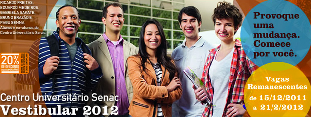 Oportunidade Senac imagem senac Oportunidade Senac