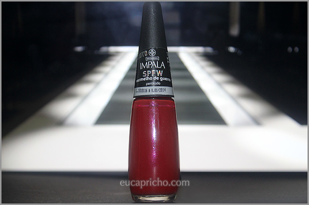 vermelhoguerra1 Esmalte da Semana   Vermelho de Guerra 