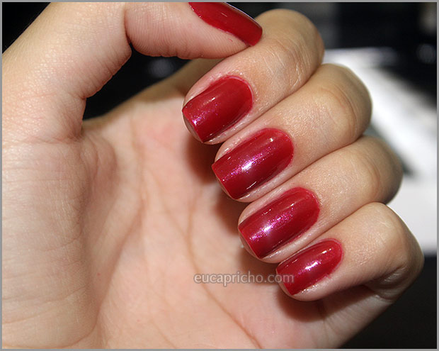 vermelhoguerra3 Esmalte da Semana   Vermelho de Guerra 