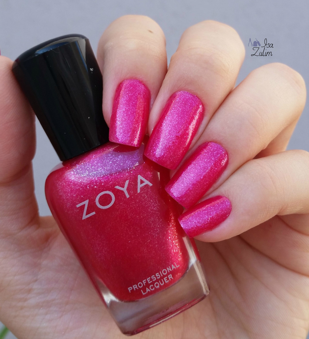 Zoya MAE e Sugar Bubbles 39 esmalte rosa unha decorada nail art