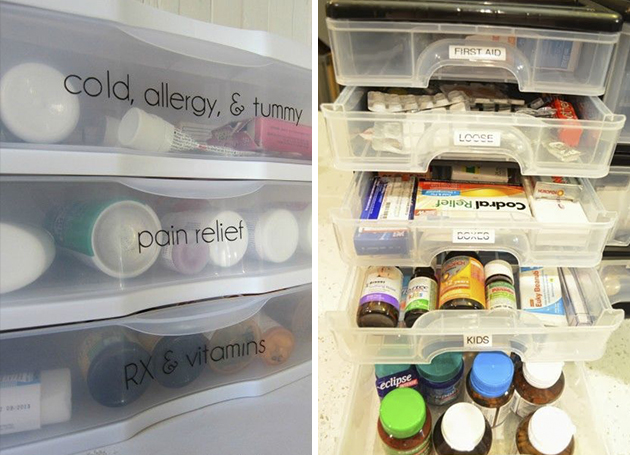 Como organizar remédios organizaçao,decoraçao,decor,remedios