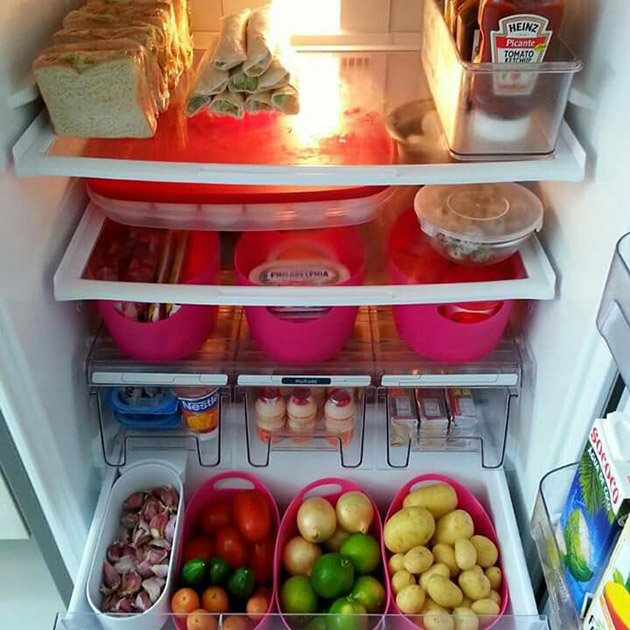 Como organizar a geladeira e armazenar os alimentos