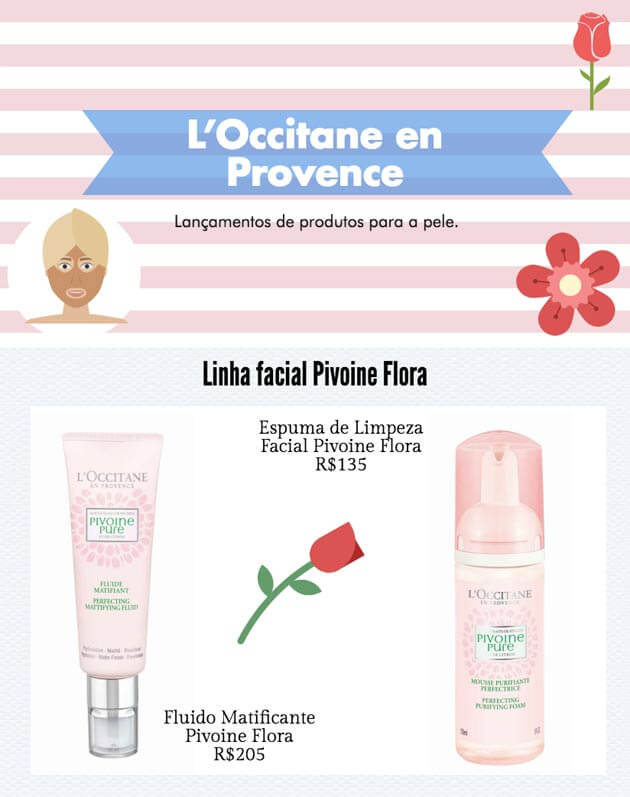 Lançamentos - Abril 2017 - produtos loccitane produtos para cuidados faciais